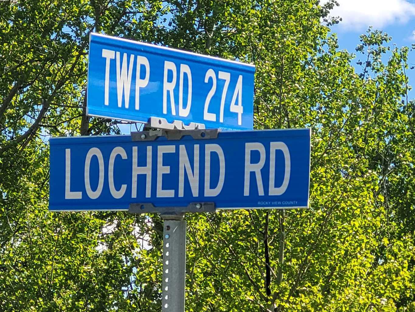 W-5,R-3,T-27,S-22, NW,SW, W-5,R-3,T-27,S-22, SE Lochend Road NW