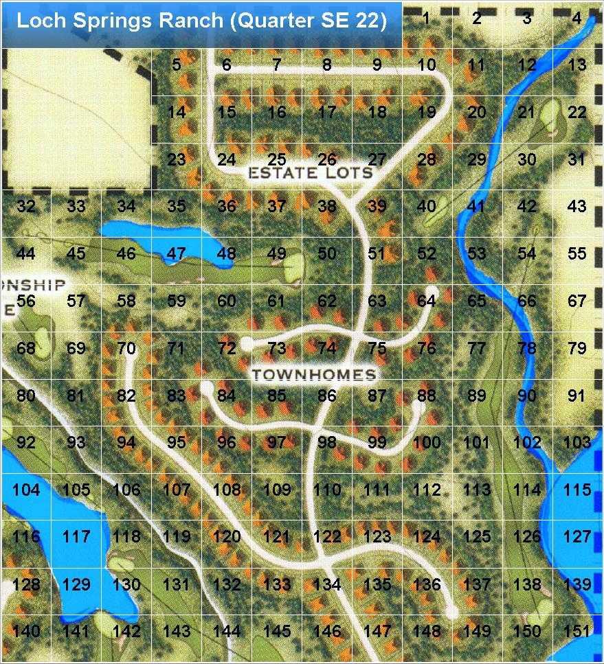 W-5,R-3,T-27,S-22, NW,SW, W-5,R-3,T-27,S-22, SE Lochend Road NW