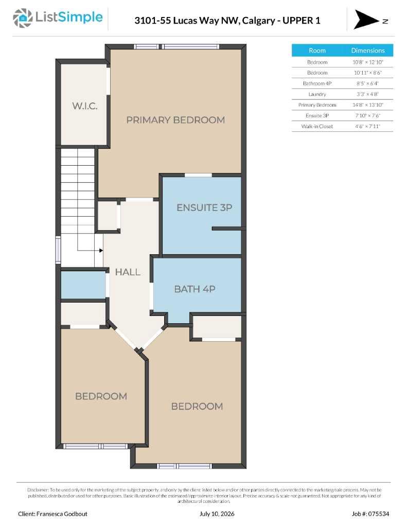 3101, 55 Lucas Way NW