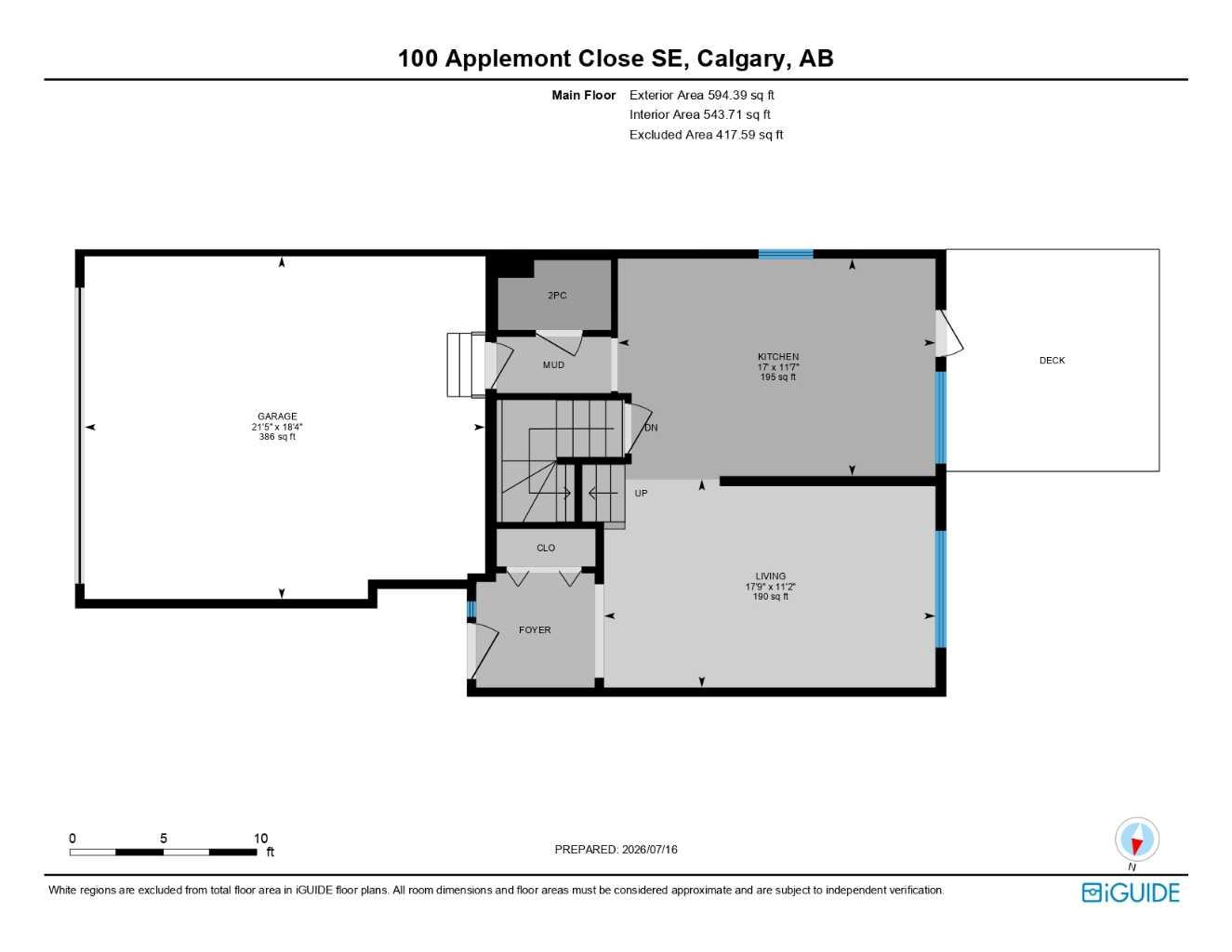 100 Applemont Close SE