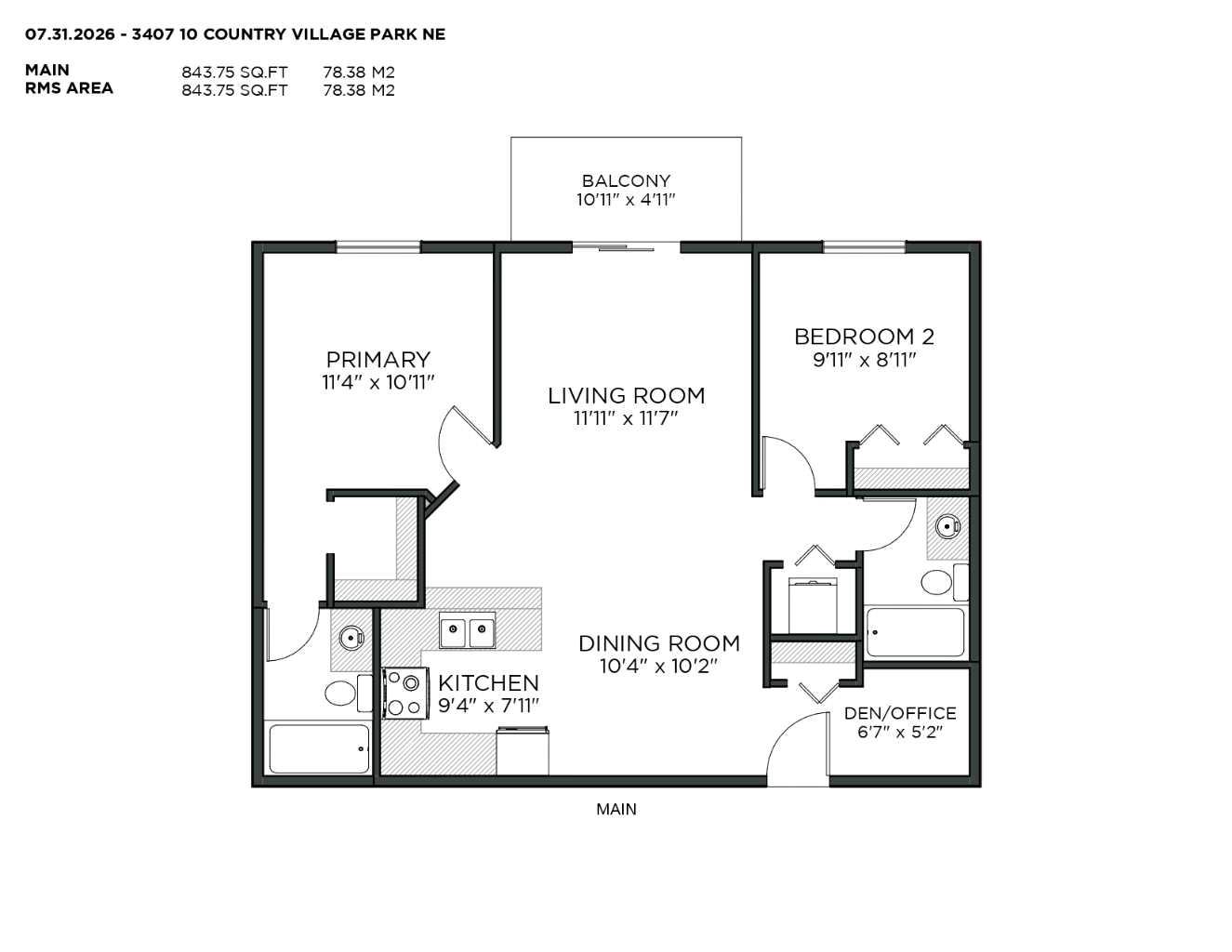 3407, 10 Country Village Park NE