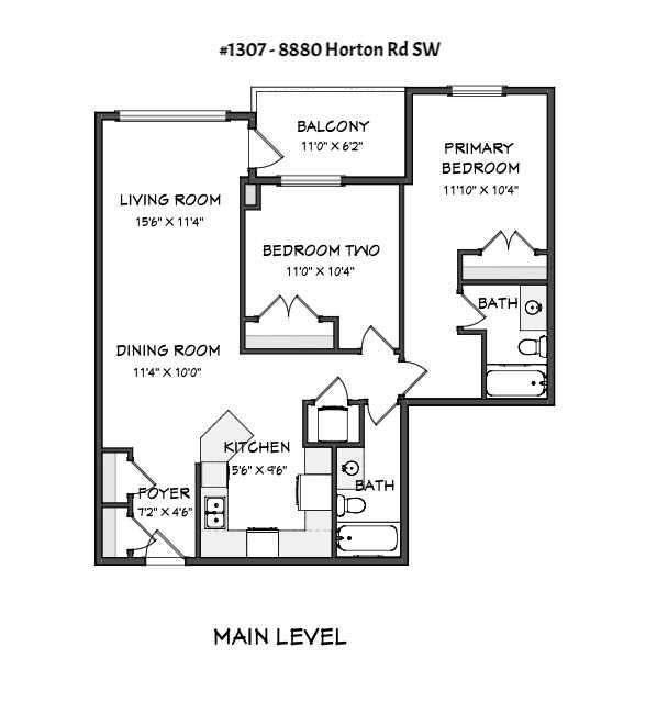 1307, 8880 Horton Road SW
