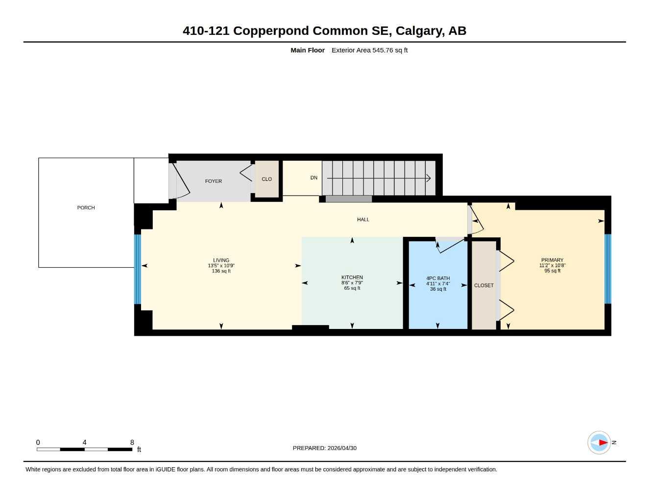 410, 121 Copperpond Common SE